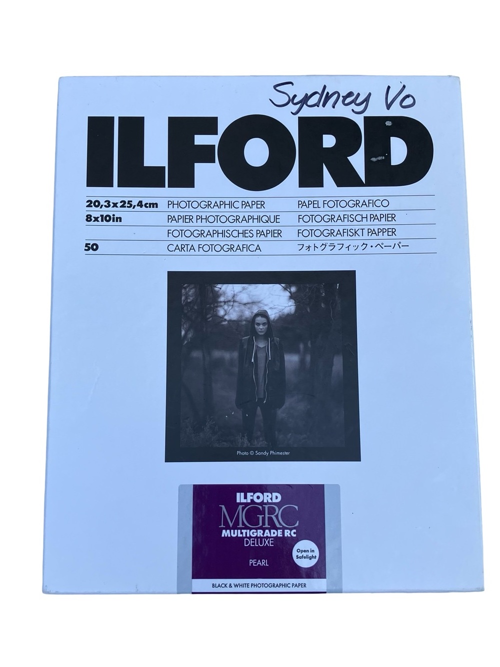 Ilford MULTIGRADE RC Deluxe Paper Pearl 8x10" Partially Used 15+ Sheets
Ilford